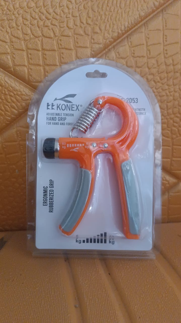 Knx Adjustable Hand Grip Strengthener – 5kg to 60kg Resistance (1 Pc) Knx Adjustable Hand Grip Strengthener – 5kg to 60kg Resistance (1 Pc)